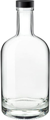 garrafa de água em vidro meio litro, 500ml, 50cl - Nocturne