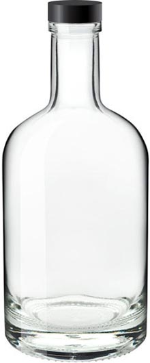 garrafa de água em vidro 500ml - Nocturne